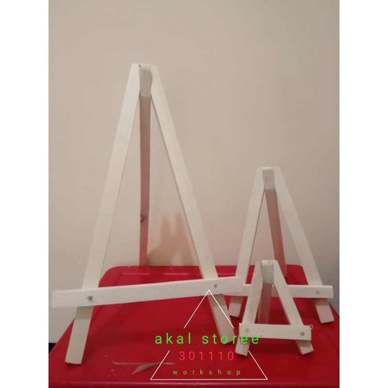 

PERLENGKAPAN LUKIS & MENGGAMBAR EASEL LUKIS/STAND KANVAS LUKIS KAYU