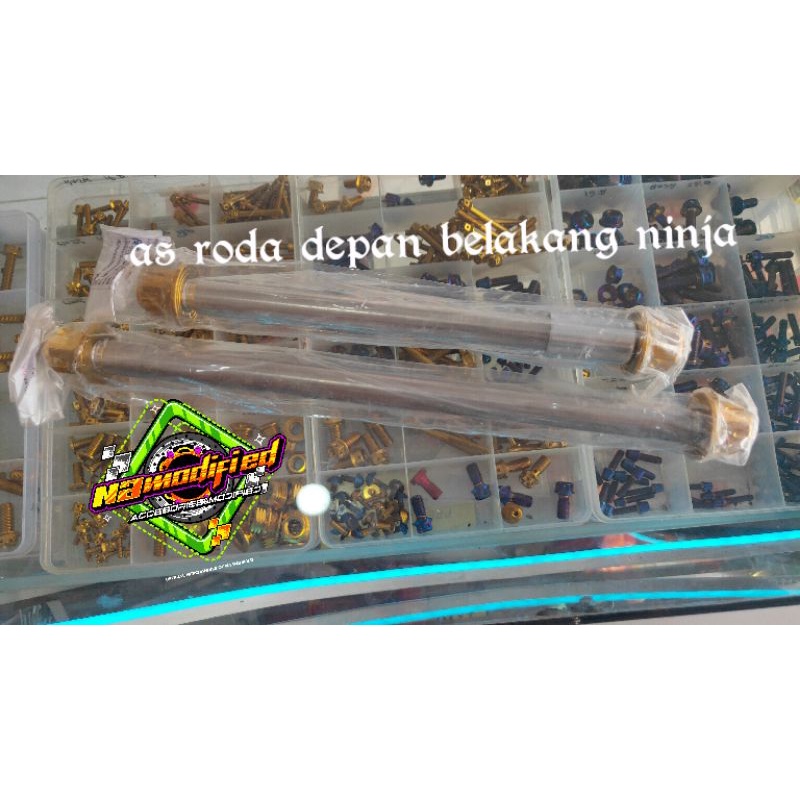AS RODA DEPAN NINJA R-RR/ as roda belakang NINJA R-RR PROBOLT