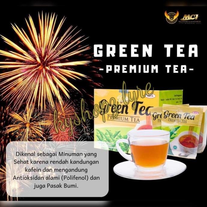 

[ COD ] GREEN TEA TEH HIJAU KESEHATAN PREMIUM full 1 dus PROMO Kode 534