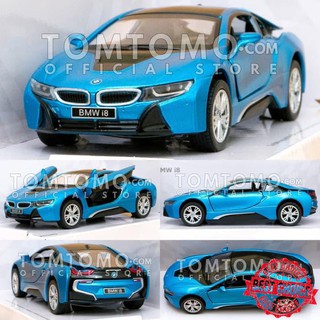 BMW i8 Mobil Mobilan Sport Sedan Diecast Mainan  Anak  Cowok  