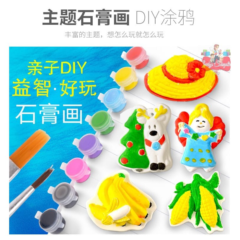 [BIG SALE] DIY toys - DIY stone painting - prakarya anak - montessori di rumah