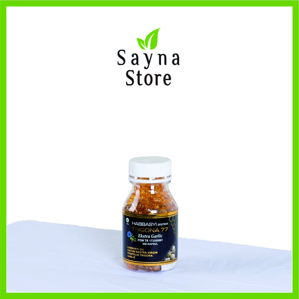 Habbatussauda Ekstrak Trigona77 Extra Propolis Garlic