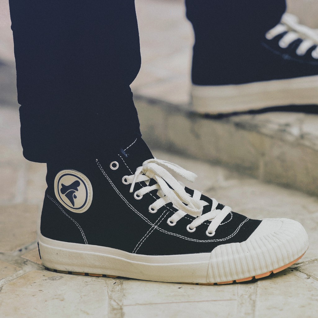 Sepatu Brodo Vulcan Hi Boots (Navy/Olive/Black)-2