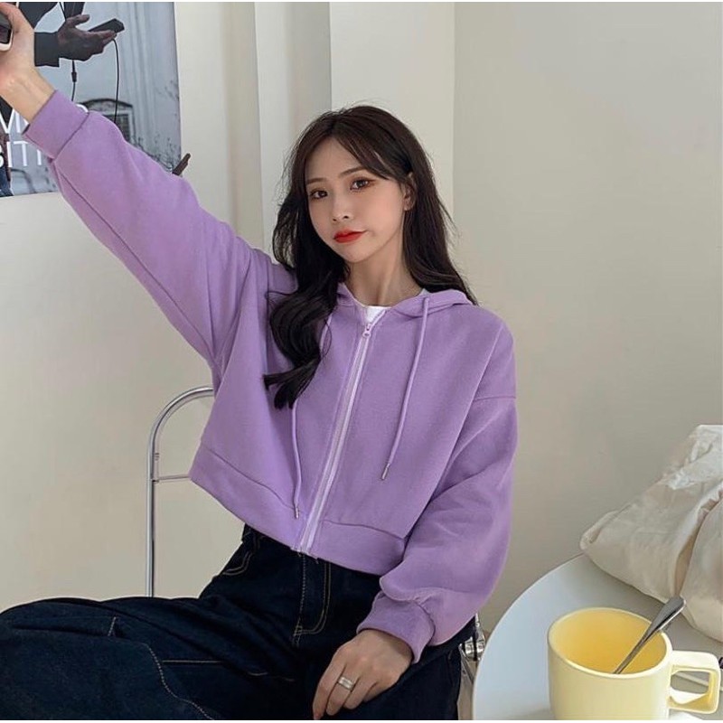 OMERA CROP JAKET WANITA TERMURAH | JACKET KEKINIAN | JACKET KOREA