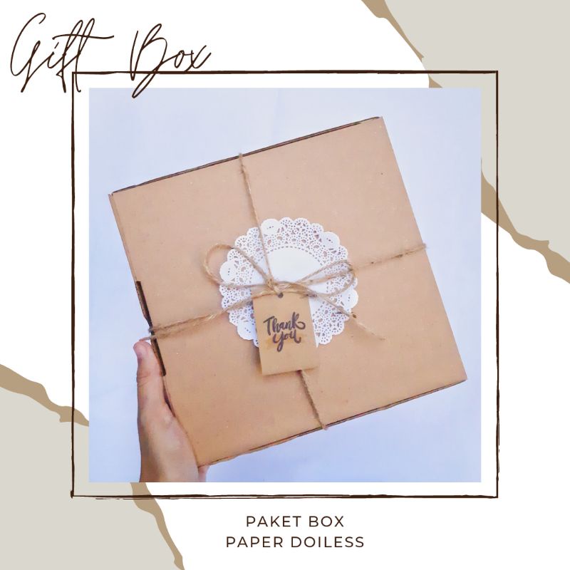 Box Hampers Paper Doilies/Kotak kado/Gift Box