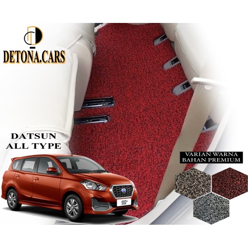 KARPET MOBIL DATSUN GO & DATSUN GO+ PANCA ALL TYPE