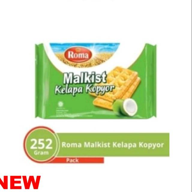 

Roma malkist kelapa kopyor 200gr