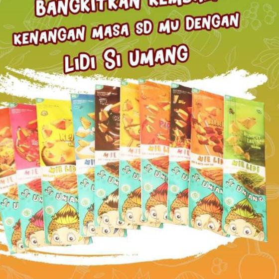 

RT4❀ LIDI SI UMANG / LIDI SIUMANG / MIE LIDI SIUMANG TERBAIK