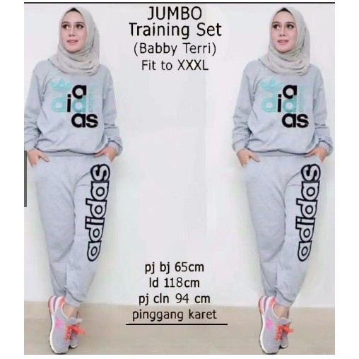 TERLARIS  Baju Senam Wanita Setelan OlahRaga Training Muslim Modern Believe BMS 01