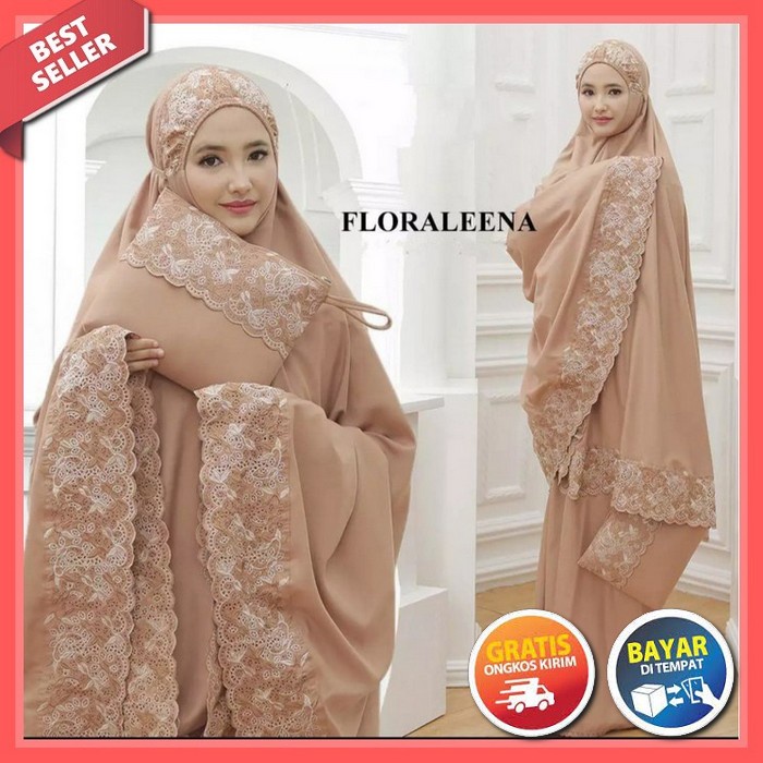 Mukena Dewasa Viral Aluna Sliky 2 In 1 Laser Cut Kekinian Lilac Dll Lasercut 2In1 Traveling Gudang_M