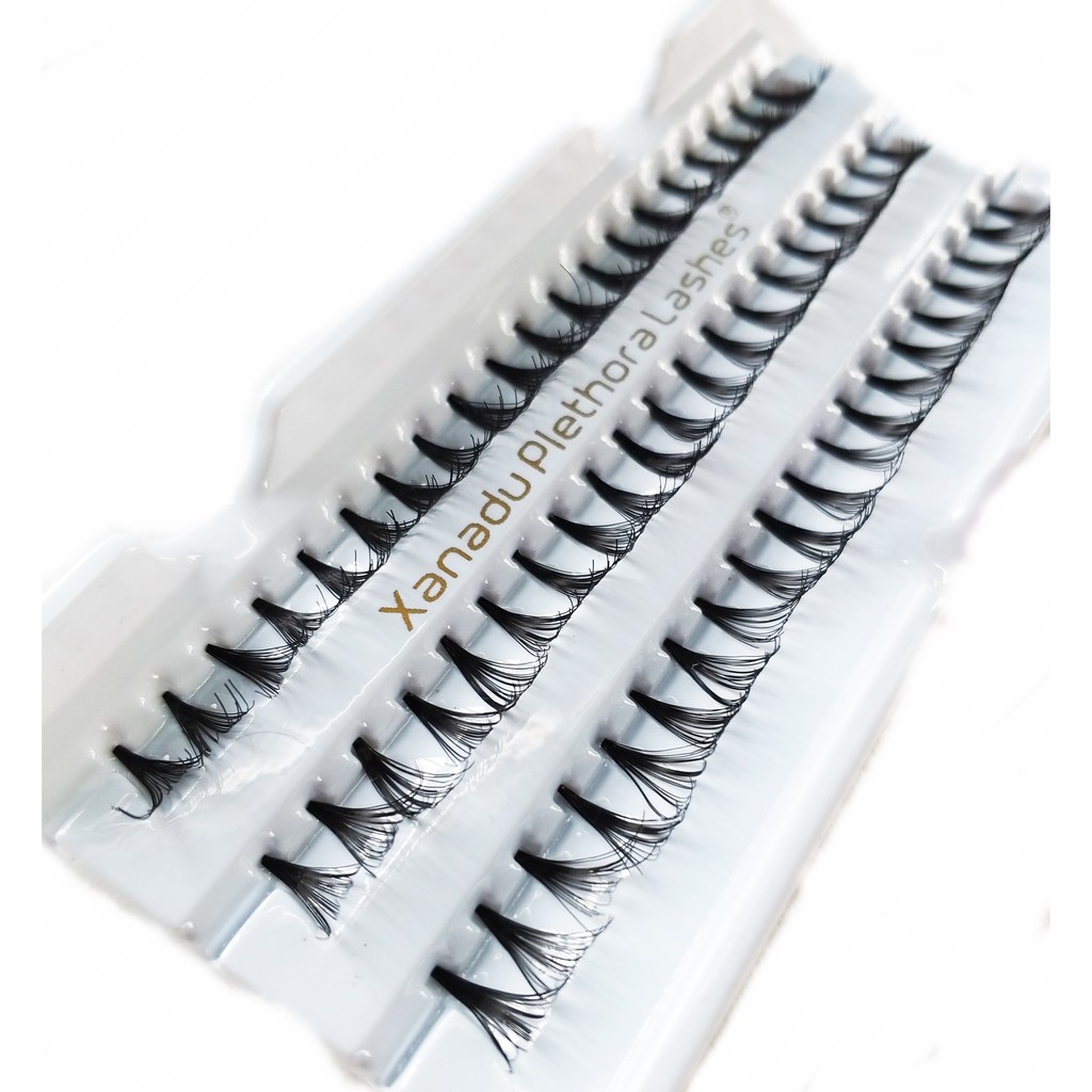 EYELASH EXTRA VOLUME KNOTFREE - Bulu Mata Tebal Extra Lentik Knotfree - Xtra Curl Ultrathick Knotfree - Individual - Extension