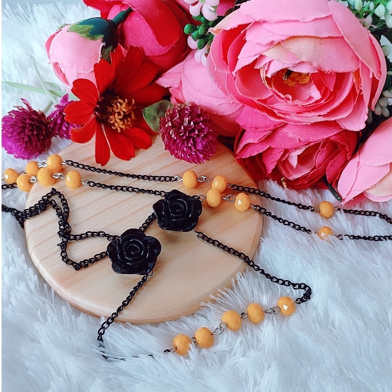 Konektor Masker Hijab | Hijab Mask Strap | Konektor Hijab | Strap Masker Hijab | 2 in 1 Strap masker