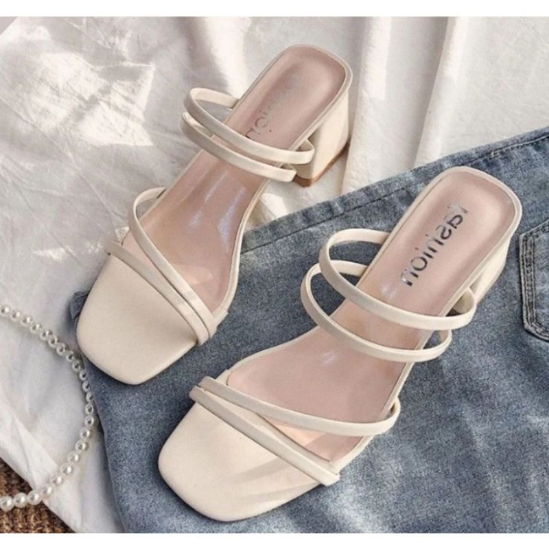 Sandal jepit wanita sendal gunung perempuan tali korea keren fashion kekinian import santai