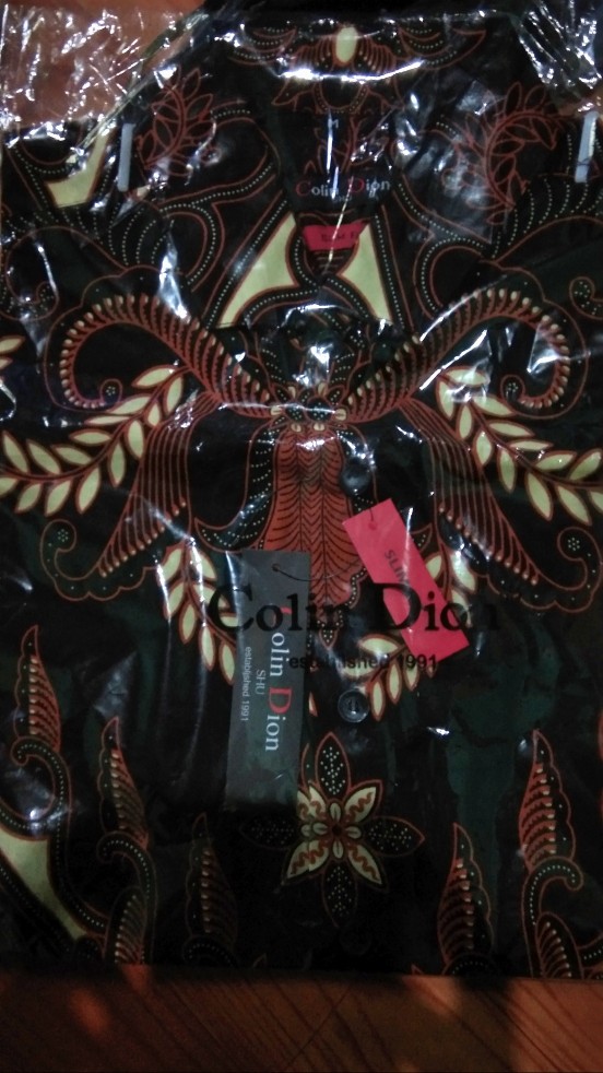 Batik Slimfit Lengan Pendek Motif Kalem Bahan Kattun Premium Asli