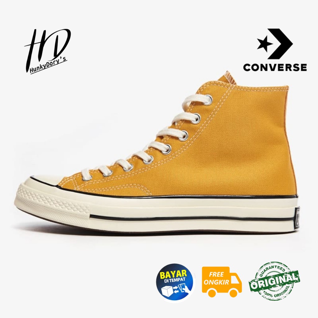 Sepatu Sneakers Converse Chuck Taylor All Star CTAS 70s High Sunflower Original