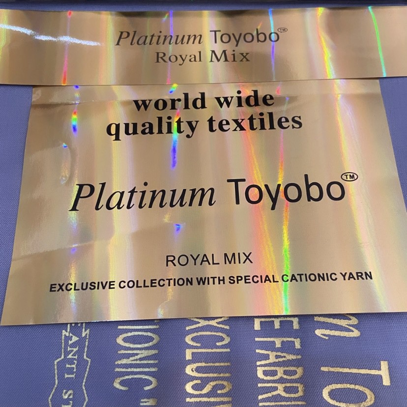 (HARGA PER 0,5 METER) Kain TOYOBO ROYAL MIX Platinum