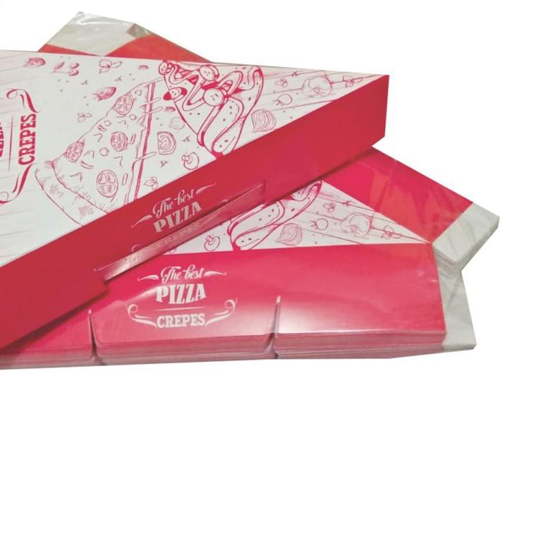 

☇ Dus Box CREPES PIZZA SLICE 20x15x4 cm ISI 50 pcs/pack ✩