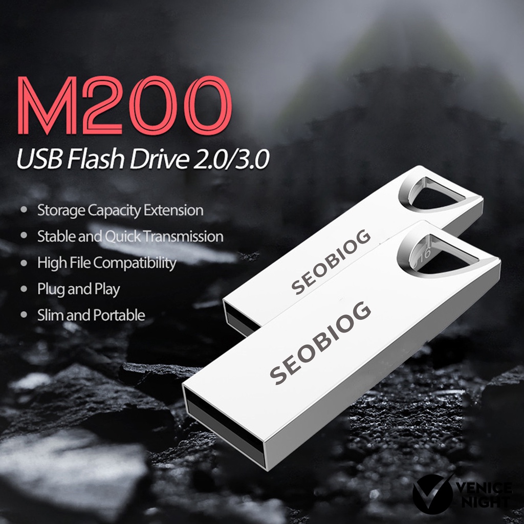 (SF) Flashdisk USB 3.0 1TB / 2TB Plug &amp; Play Bahan Logam Tahan Air Untuk Komputer Desktop