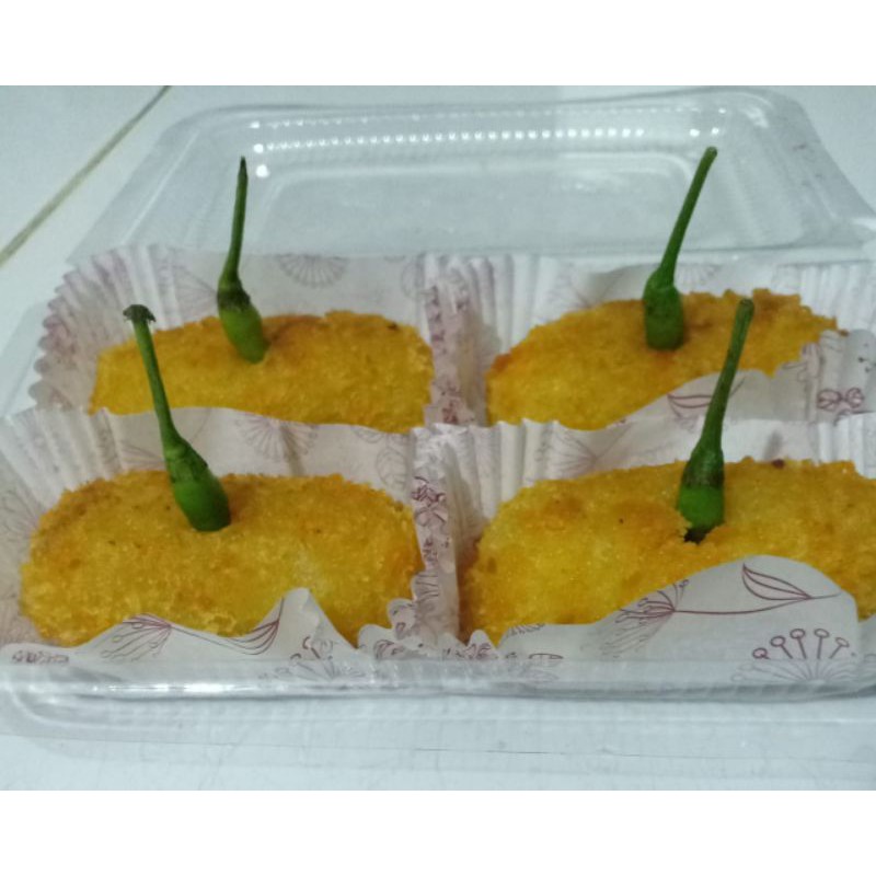 

Frozen Food Kroket Ragout Ayam Keju 8psc