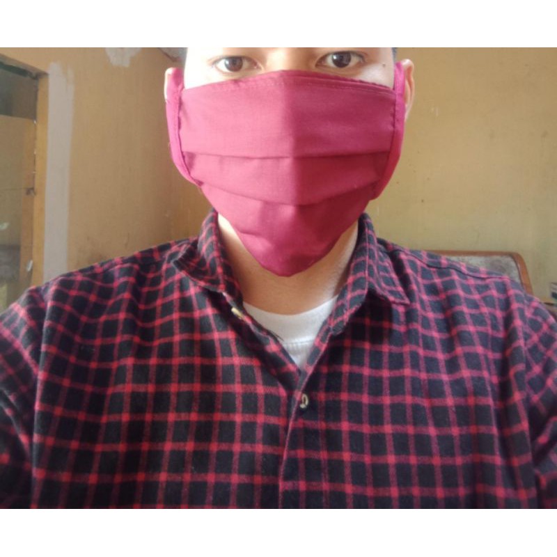 Masker Kain 2 Lapis (1 pcs)