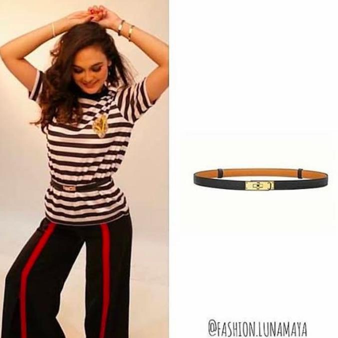 Belt kulit wanita Hermes premium leather import terbaru include box