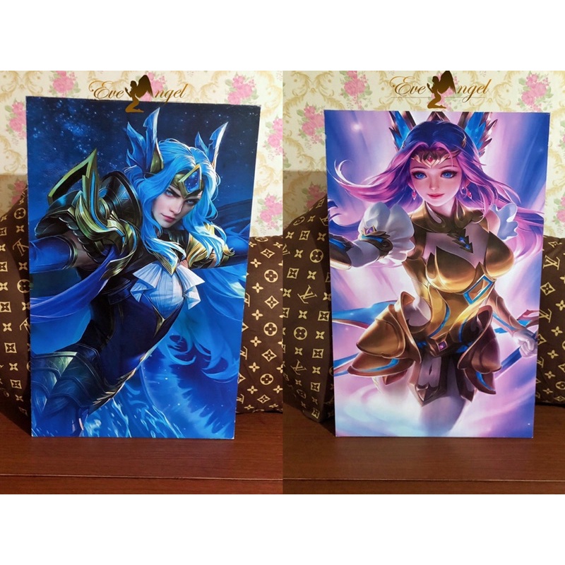Lancelot Pisces Odette Virgo Wall Decor Mobile Legends Lancelot Zodiac Odette Zodiac