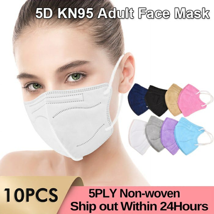 KN95 PRO NEW PREMIUM isi 10Pcs/Pack Anti Virus Dewasa IMPORT High Quality Face Mask