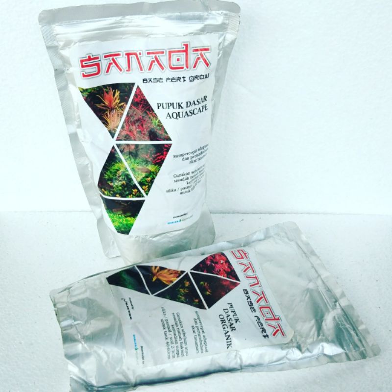 SANADA PUPUK DASAR media tanam aquascape 1kg 1liter