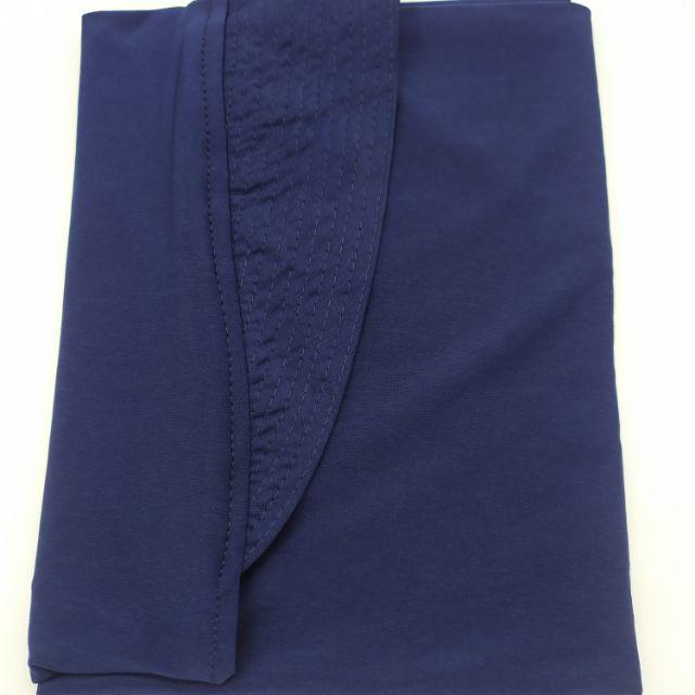size L ZAHRA ANTEM WILLDA COLLECTION JILBAB KHIMAR KERUDUNG BERGO wilda-NAVY