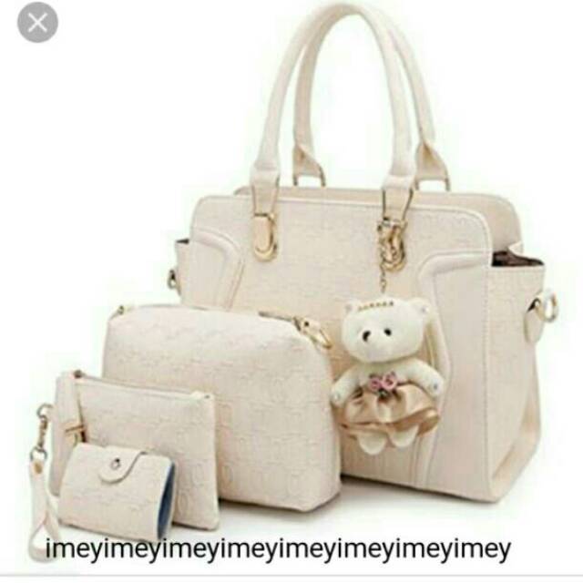 Fashion desvasito 4in1 / fashion wanita / tas handbag satu set murah bisa cod