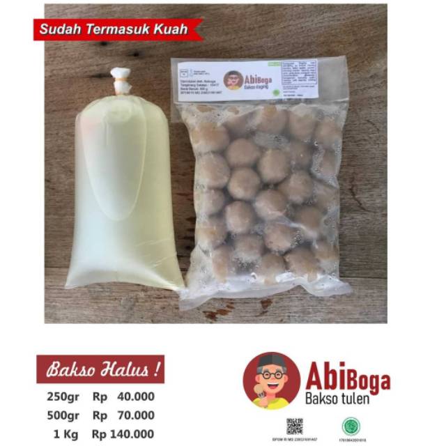 

BAKSO SAPI HALUS PREMIUM Tanpa Pengawet HALAL