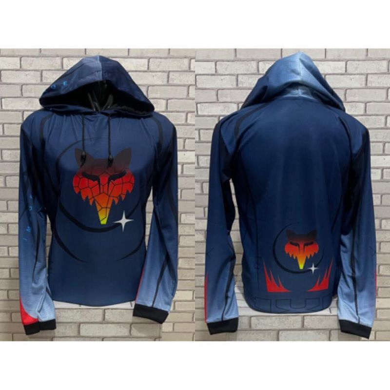 JAKET TEAM MOTOR CROSS PRIA WARNA BIRU