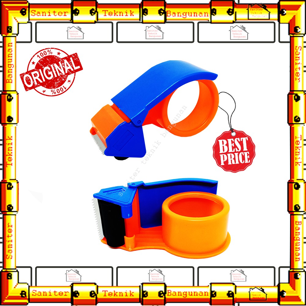 Tape Dispenser / Tape Cutter / Alat Lakban / Alat Pemotong Lakban