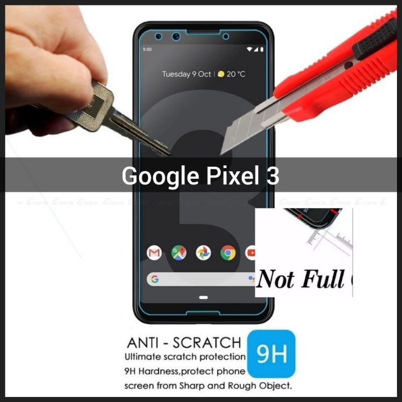 Tempered Glass Google Pixel 3 Anti Gores Layar Google Pixel 3