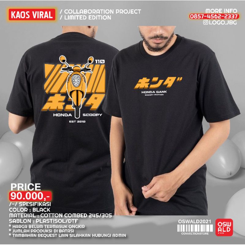 KAOS HONDA SCOOPY , SCOOTER CLUB KAOS HONDA KEREN , KOMUNITAS PECINTA SCOOTER HONDA SCOOPY AUTOMATIC