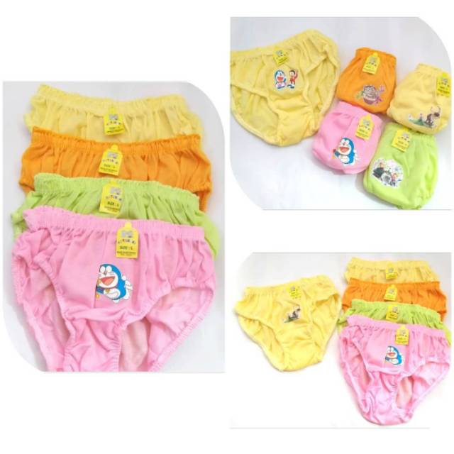 CELANA DALAM ANAK PEREMPUAN PINGGANG KARET / CELANA DALAM ANAK KARAKTER / CD ANAK