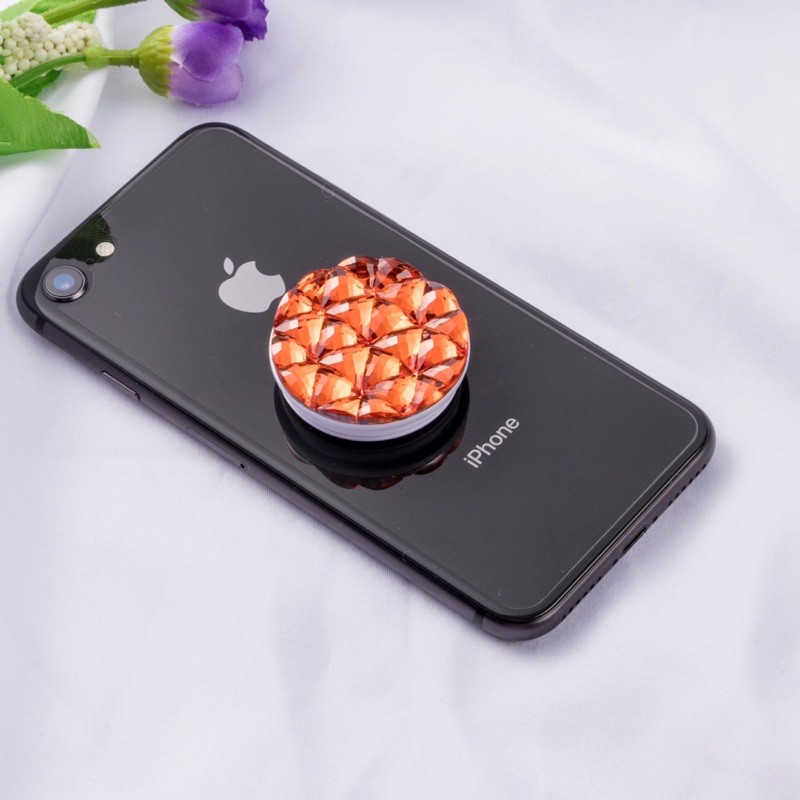 3D Popsocket Diamond Pop Socket / holder hp / pegangan belakang hp