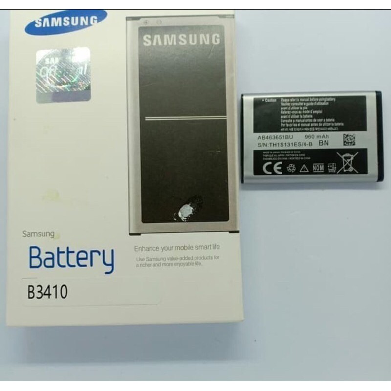 Baterai Original Samsung B3410 / C3322 / S3650 Baterai / Batere / Battery