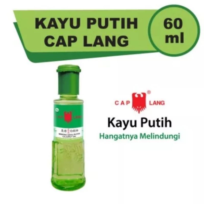 Minyak Kayu Putih Cap Lang 15,30,60,120,210 ML ( cajuput oil ) Terlaris