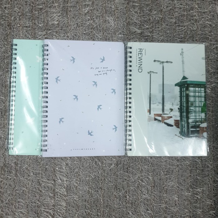 

[RESTOCK] Buku spiral korea