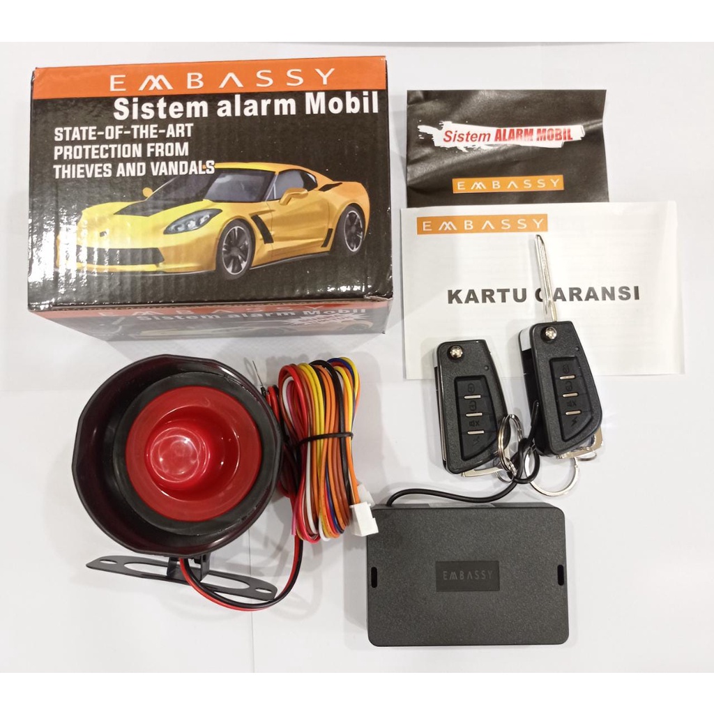 Alarm Mobil Kunci + Toa EMBASSY KUNCI LIPAT INNOVA REBORN