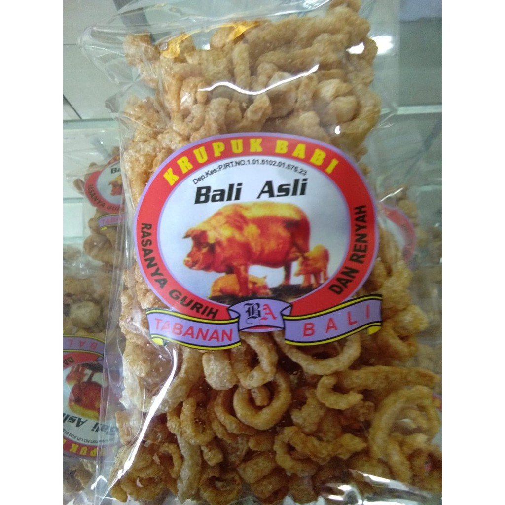 

Kerupuk Curly Babi Bali Asli