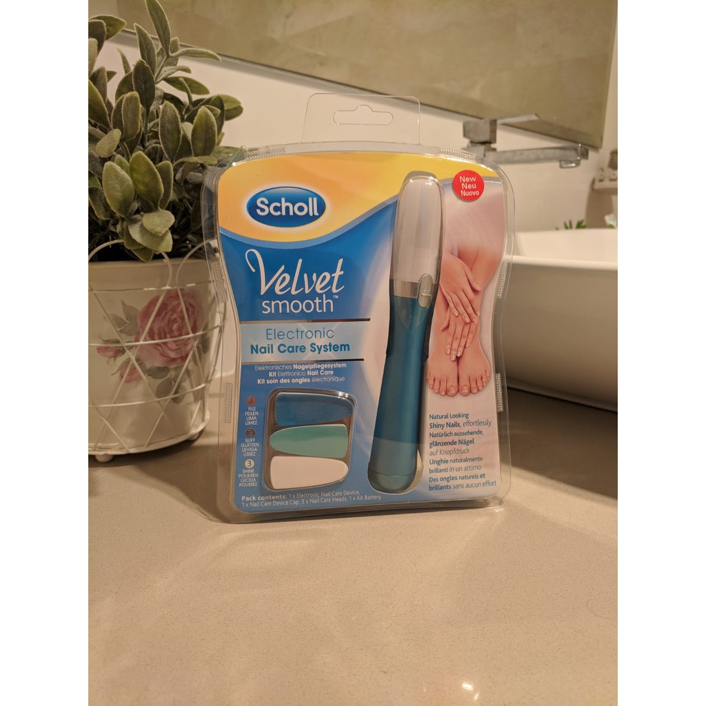 Scholl Velvet Smooth Electronic Nail Care System