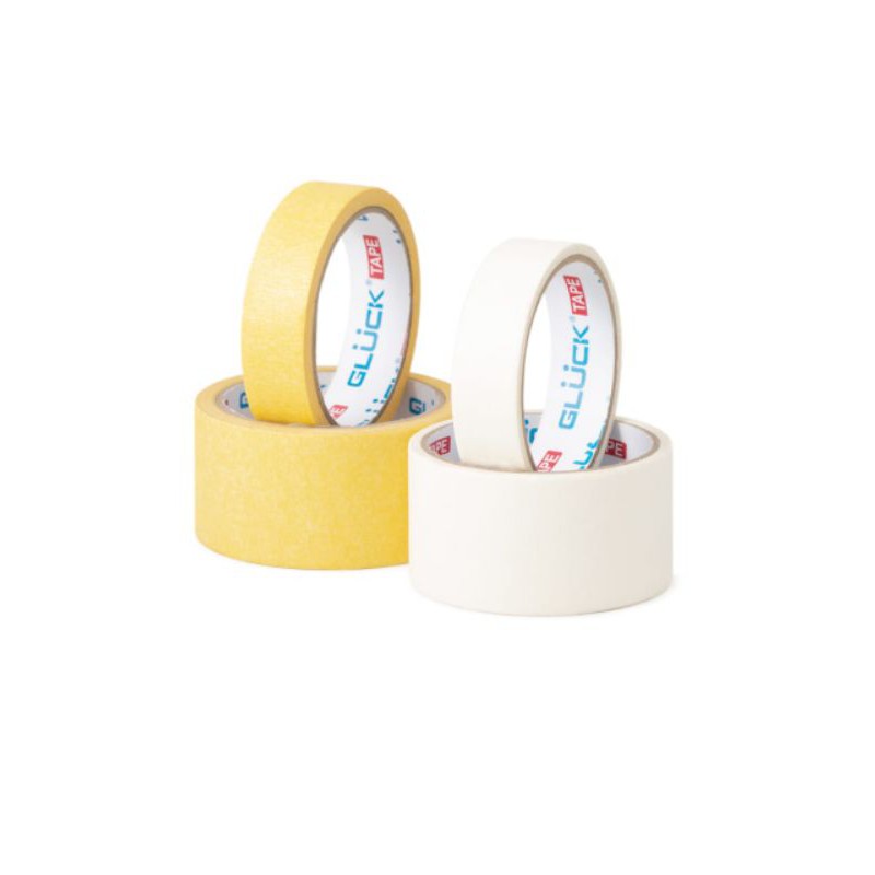 Masking tape lakban kertas GLUCK 45mm x 8 meter full