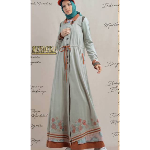 GAMIS MUSLIMAH T-0519028 BY TUNEECA