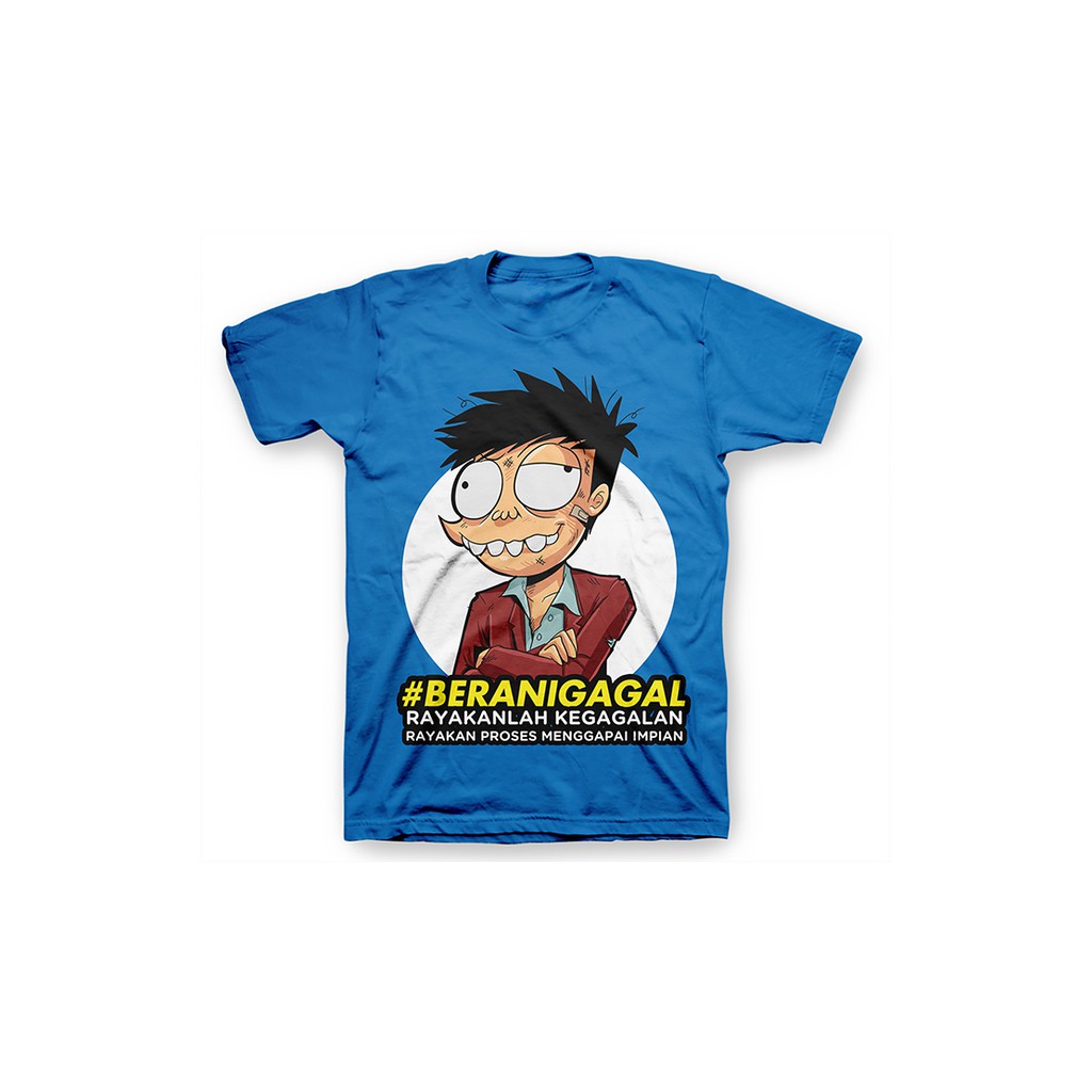 Kaos Si Juki Berani Gagal