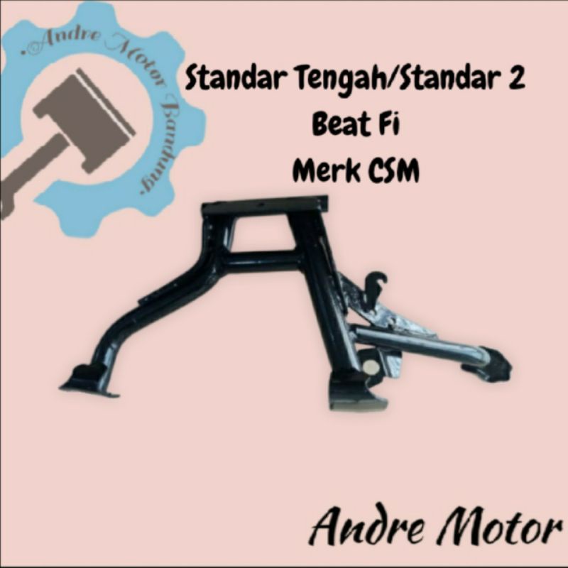 Standar Tengah/Standar 2 Honda Beat fi,Scoopy fi Merk CSM Kualitas Original