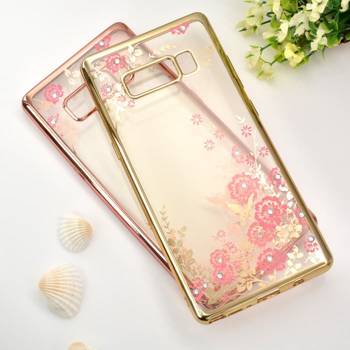 TPU FLOWER Case Samsung Galaxy Note 8 / case hp / soft case Samsung Note 8 / hard case