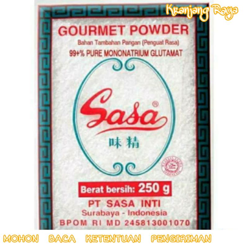 Sasa 250 gram / penyedap rasa