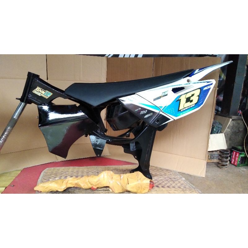 Rangka trail bebek standard body yz85